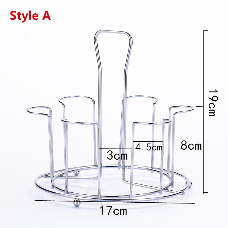 Cup Drying Rack Stainless Holder