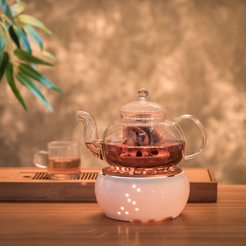 Teapot Warmer Ceramic Candle Heater