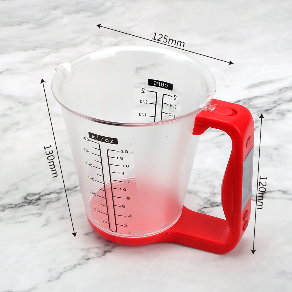 Digital Measuring Cup LCD Display Scale