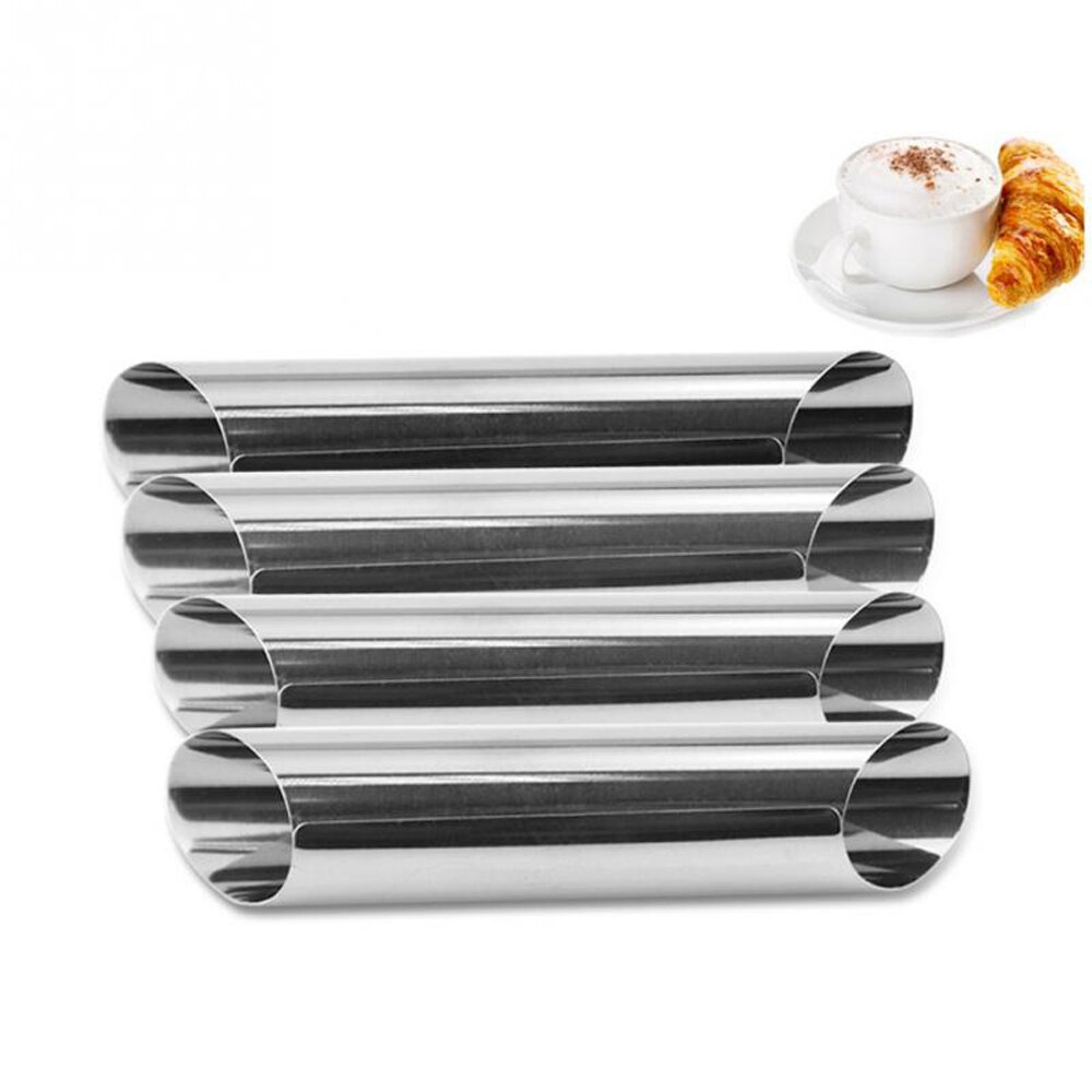 Cannoli Molds Stainless Steel Cones (6pcs)