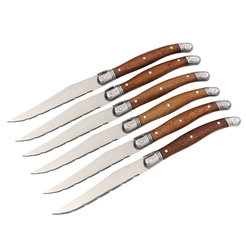 Stainless Steak Knife Set (6 Pcs)