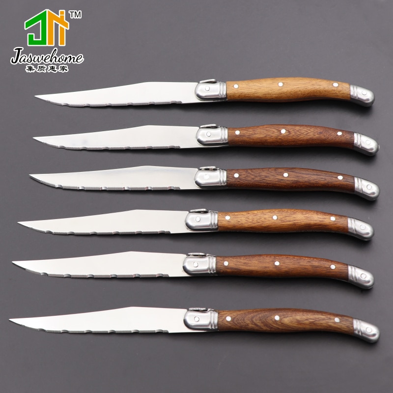 Stainless Steak Knife Set (6 Pcs)