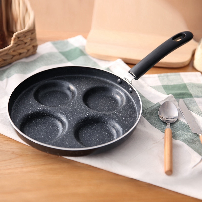 Non Stick Egg Pan 4 Cavity Pancake Fryer