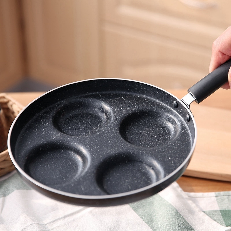 Non Stick Egg Pan 4 Cavity Pancake Fryer