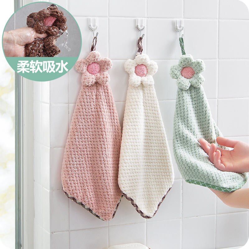 Hanging Hand Towel Absorbent Fabric