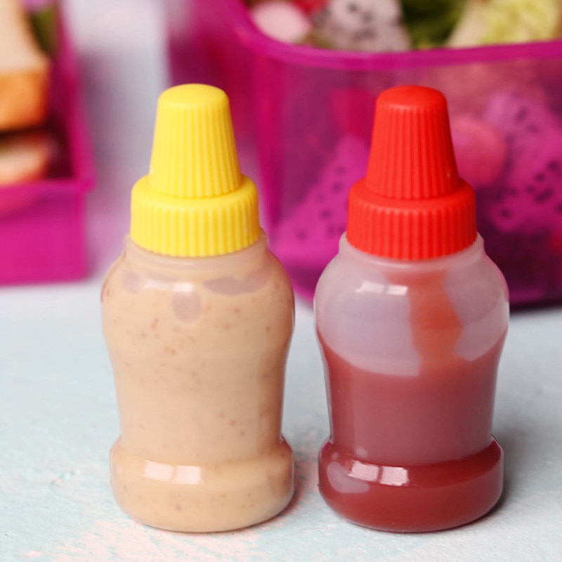 Mini Sauce Bottles Dip Container