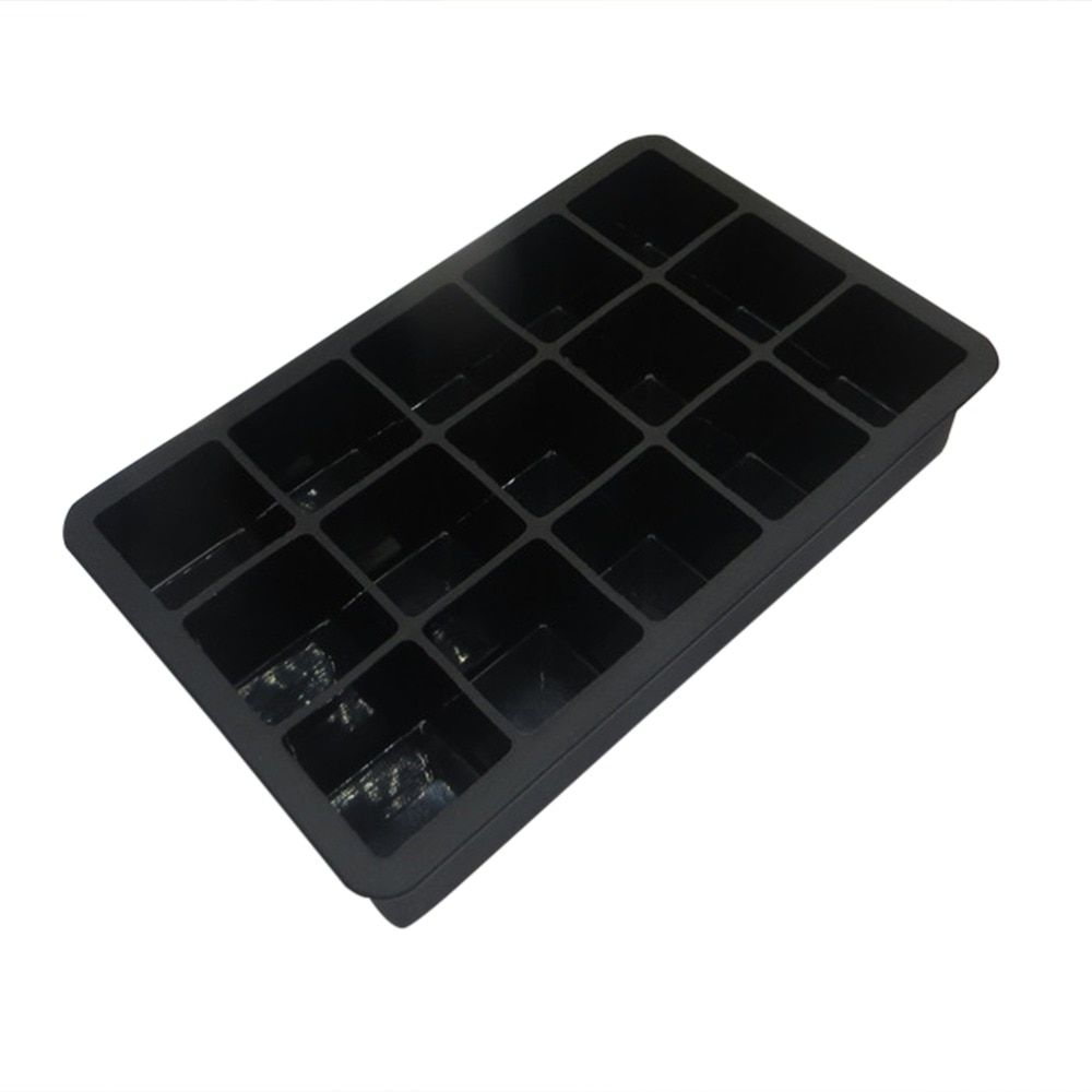 Square Ice Cube Tray Silicone Mold