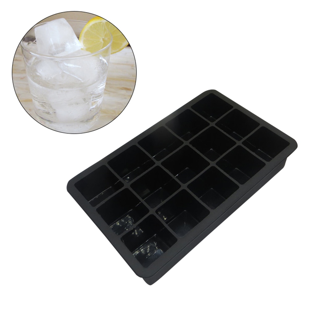 Square Ice Cube Tray Silicone Mold