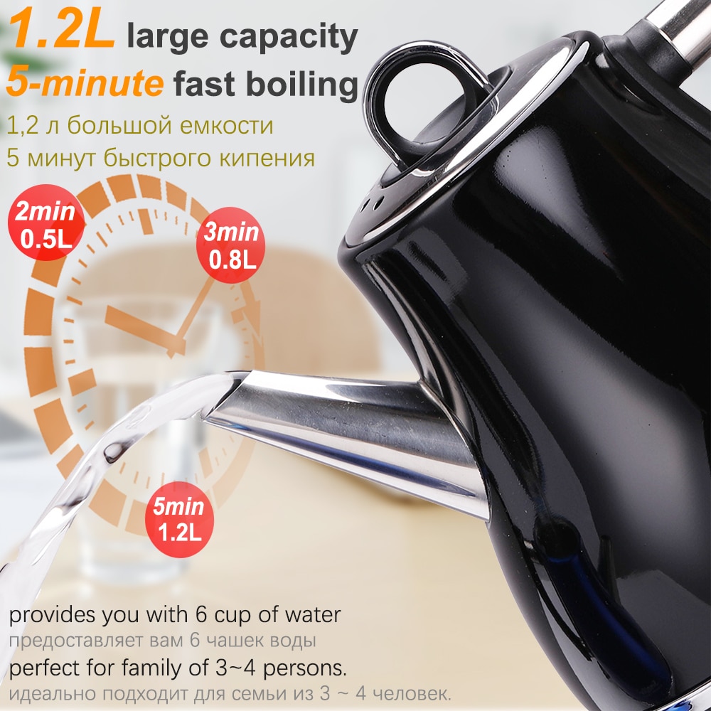 Stainless Electric Kettle Quick Heating Pot