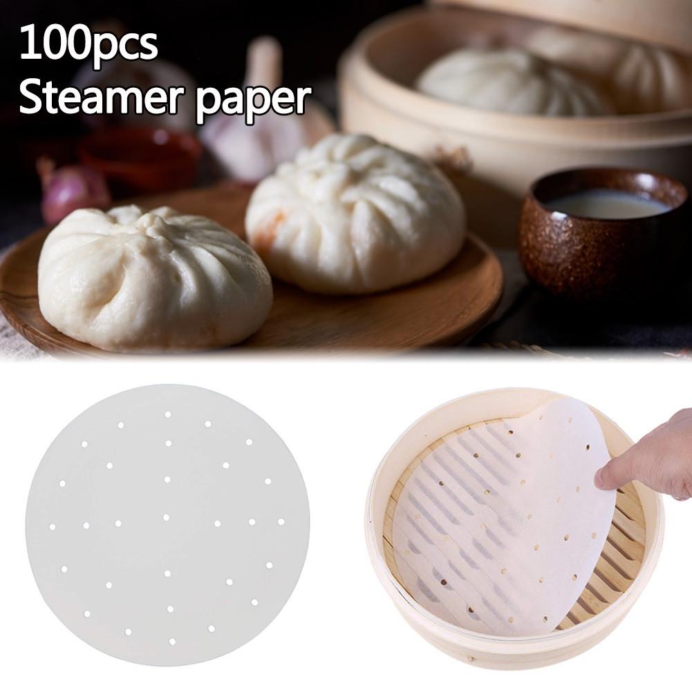 Steamer Paper Non-Stick Sheets (100pcs)