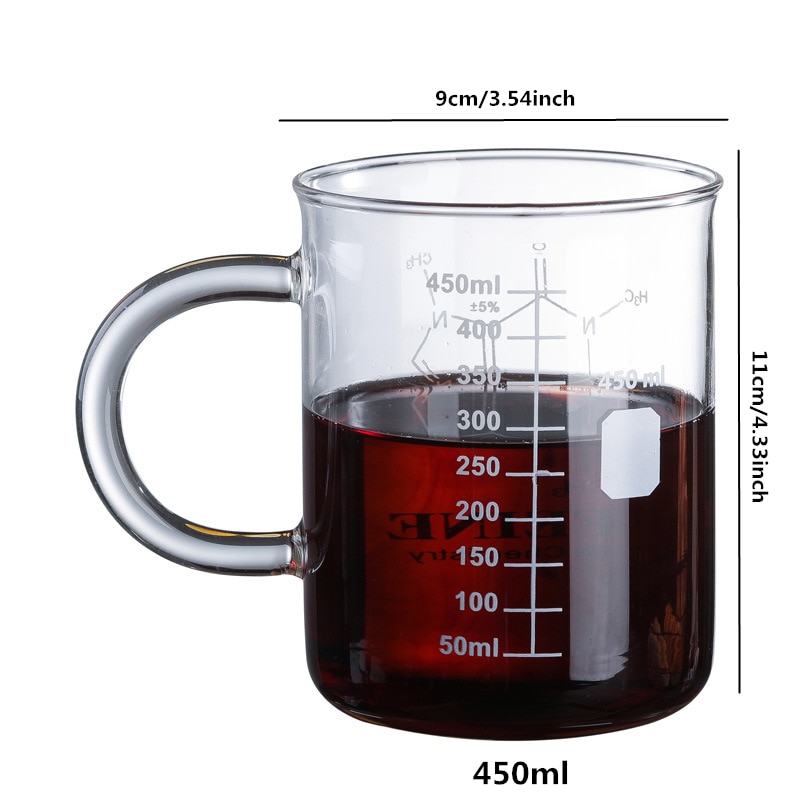 Beaker Mug for Hot and Cold Drinks