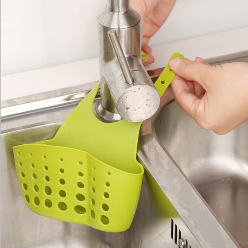 Sink Soap Holder Hanging Sponge Basket