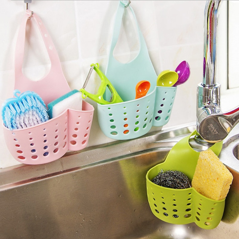 Sink Soap Holder Hanging Sponge Basket