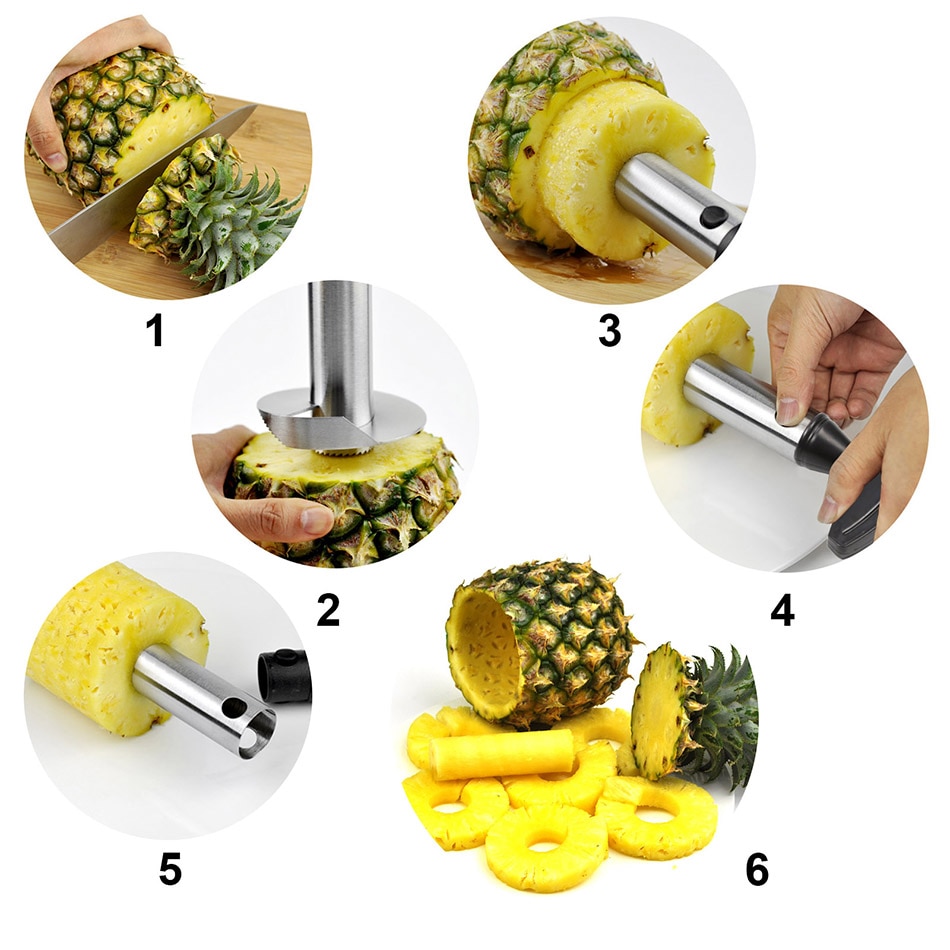 Pineapple Corer Slicer Cutting Tool