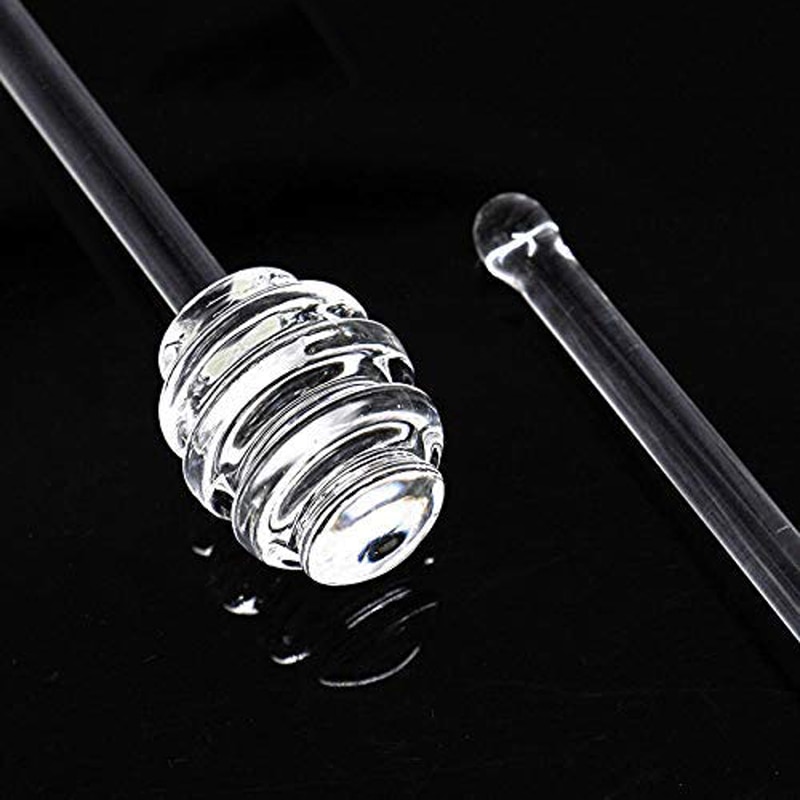 Honey Drizzler Glass Syrup Dipper