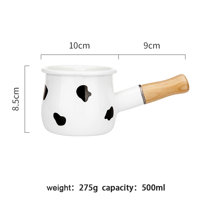 Milk Saucepan Enamel Pot