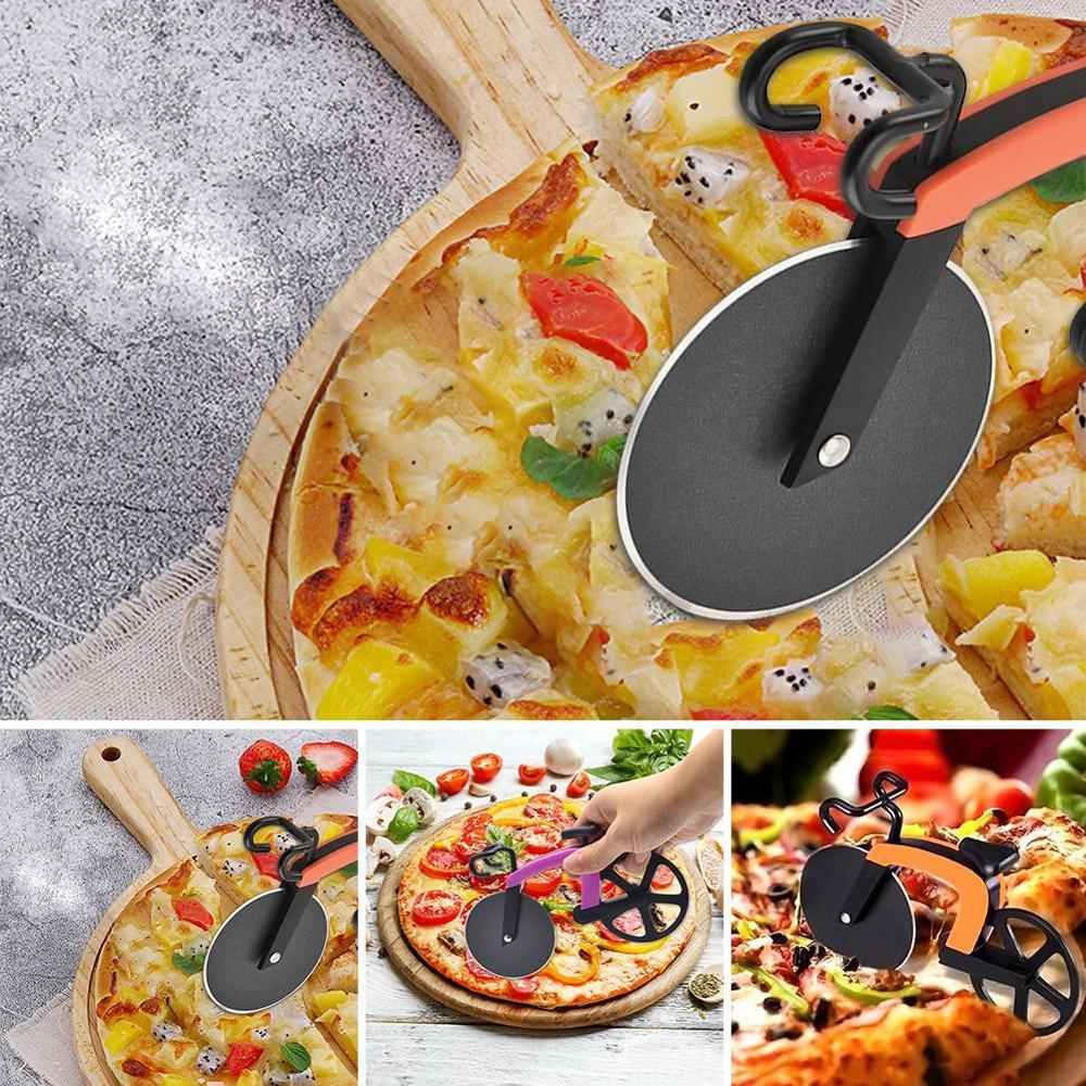 Bike Pizza Cutter Stainless Cutting Tool