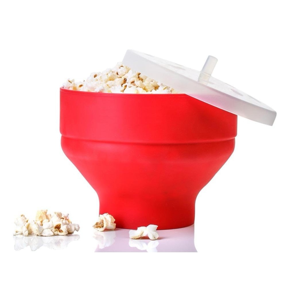 Silicone Popcorn Maker Microwave Bowl