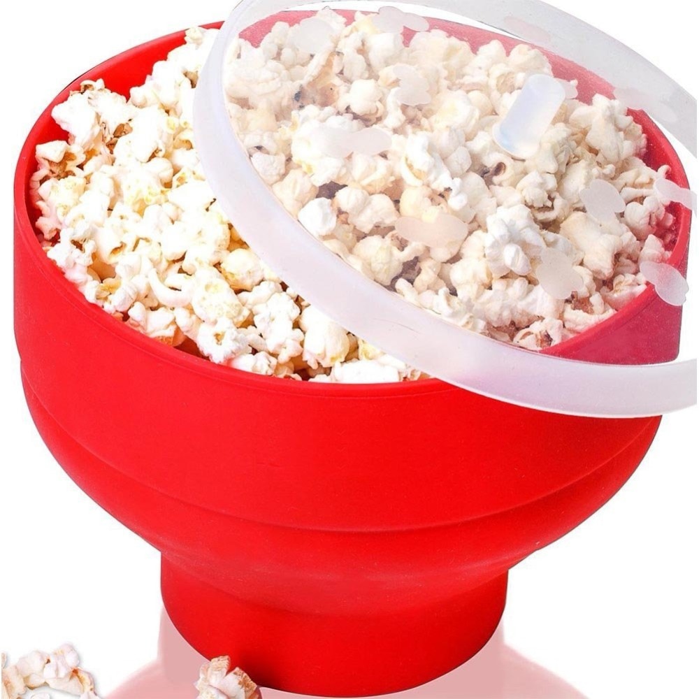 Silicone Popcorn Maker Microwave Bowl