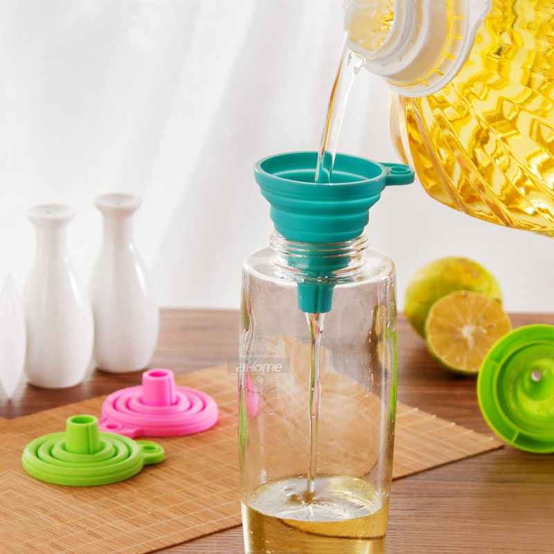 Collapsible Funnel Silicone Kitchen Tool