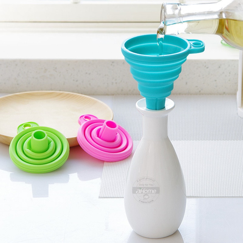 Collapsible Funnel Silicone Kitchen Tool