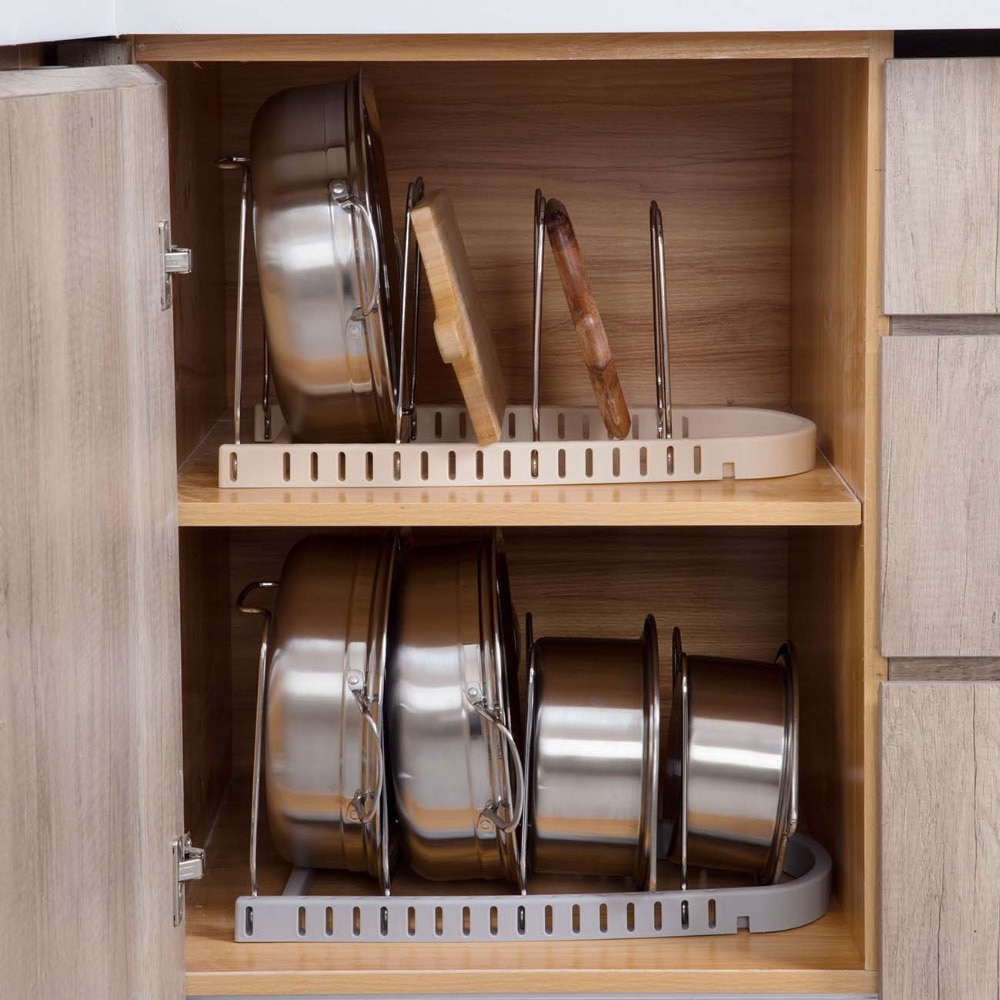 Lid and Pan Rack Organizer