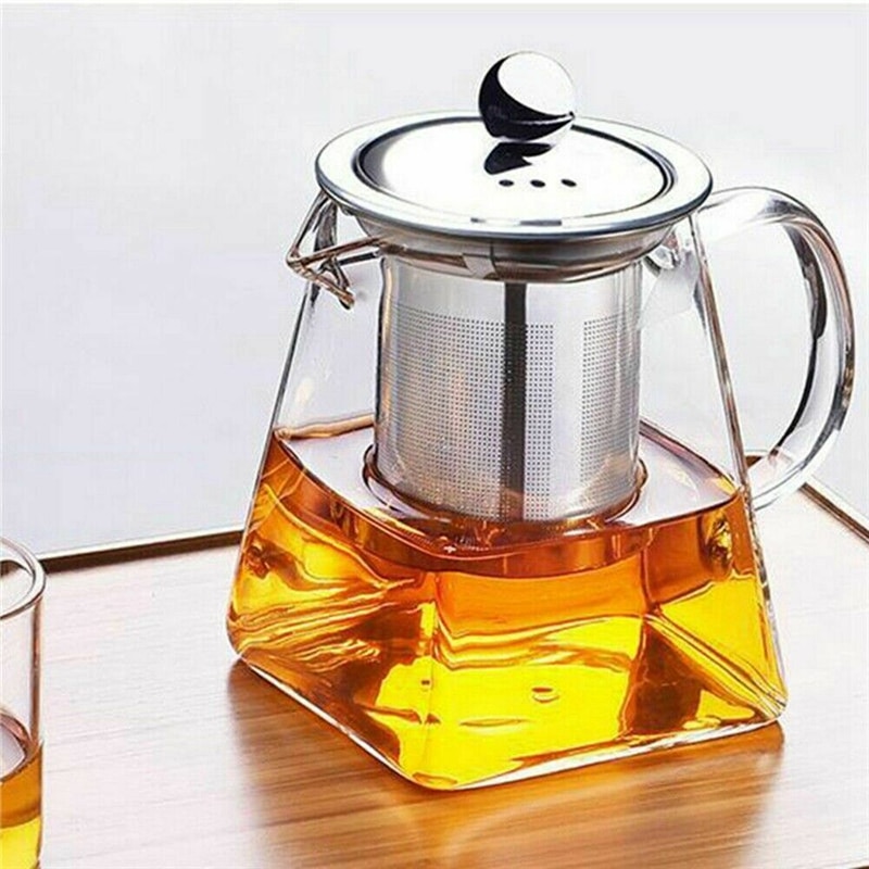 Infuser Teapot Heat-Resistant Glass