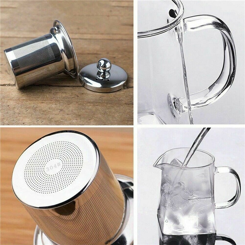 Infuser Teapot Heat-Resistant Glass