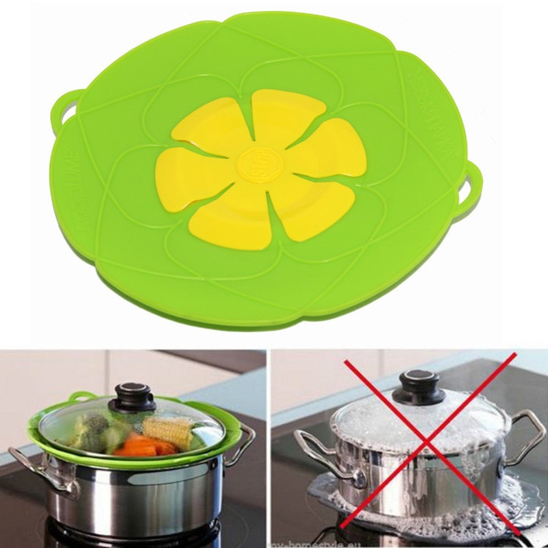 Spill Stopper Silicone Cookware Lid