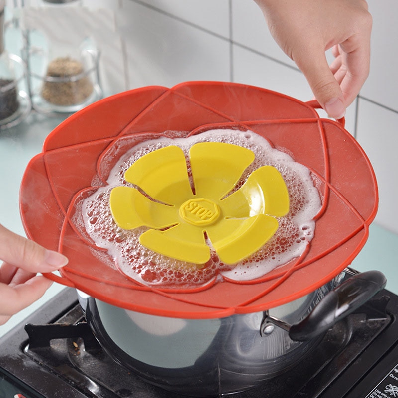 Spill Stopper Silicone Cookware Lid