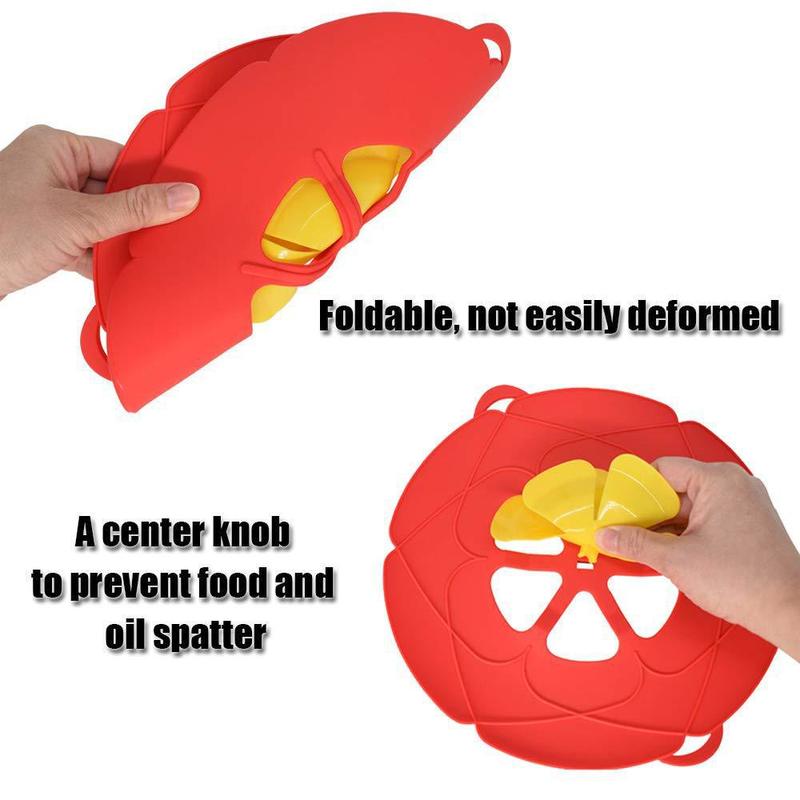 Spill Stopper Silicone Cookware Lid