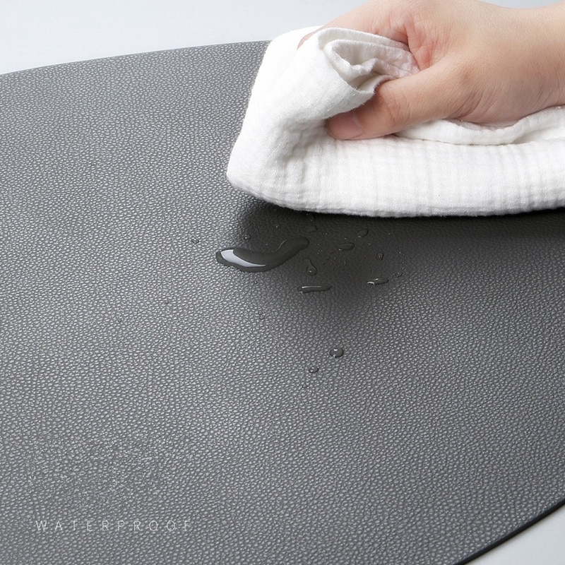 Leather Placemat Non-Slip Table Mat