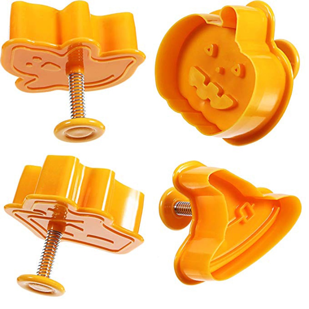 Biscuit Mold Halloween Cutters (4pcs)