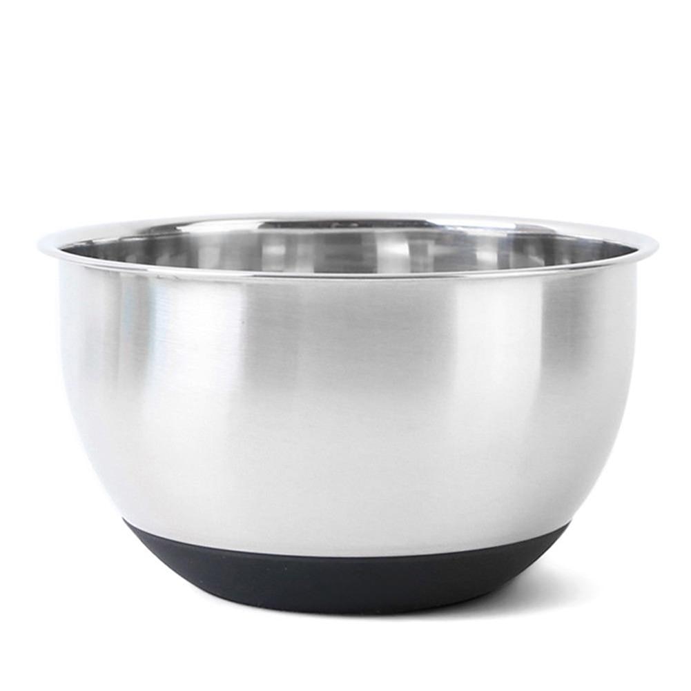 Stainless Steel Mixing Bowl with Non-Slip Base