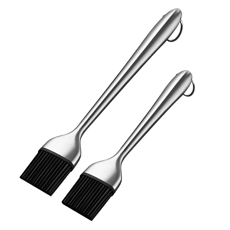 Oil Brush for Cooking Stainless Steel Handle