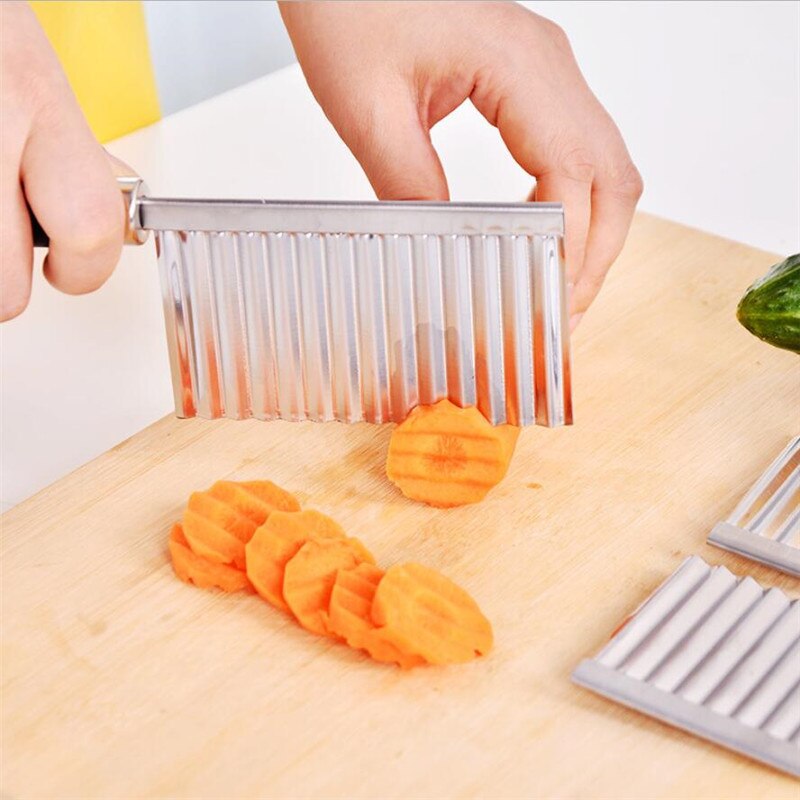 Potato Chip Slicer Wavy Edge Knife