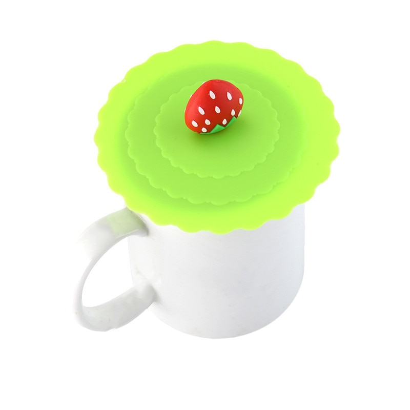 Mug Cover Cute Silicone Cup Lid