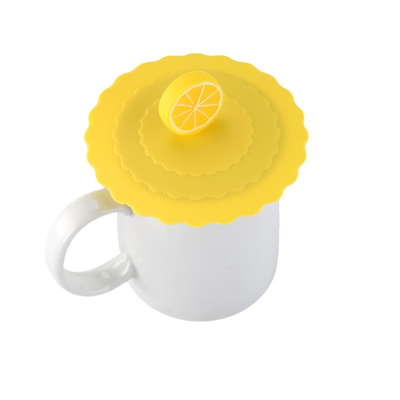 Mug Cover Cute Silicone Cup Lid