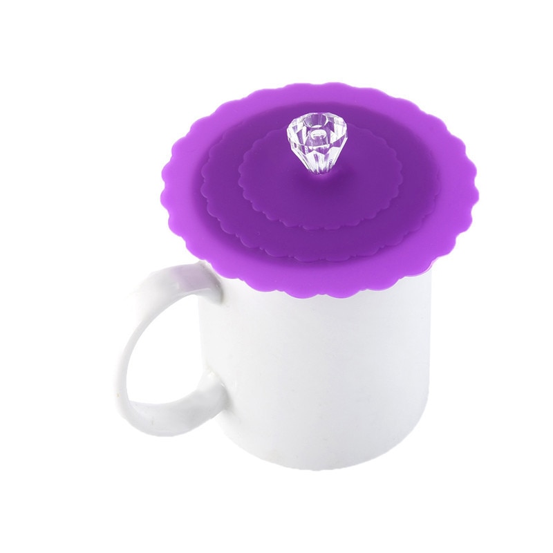 Mug Cover Cute Silicone Cup Lid