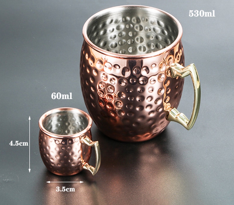 Espresso Mugs Stainless Mugs (4pcs)