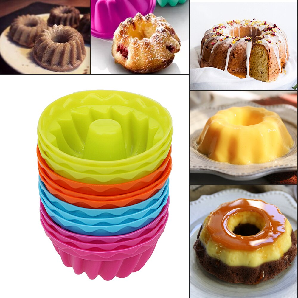 Pudding Molds Silicone Set (12pcs) 