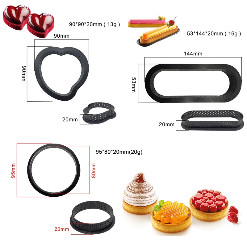 Tart Rings Tartlet Shaper Mold