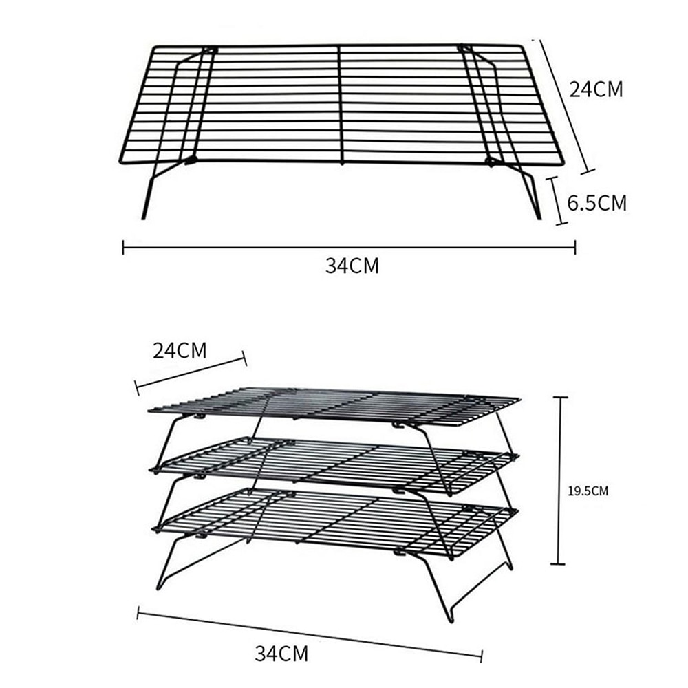 Wire Cooling Rack 1/2/3 Tier