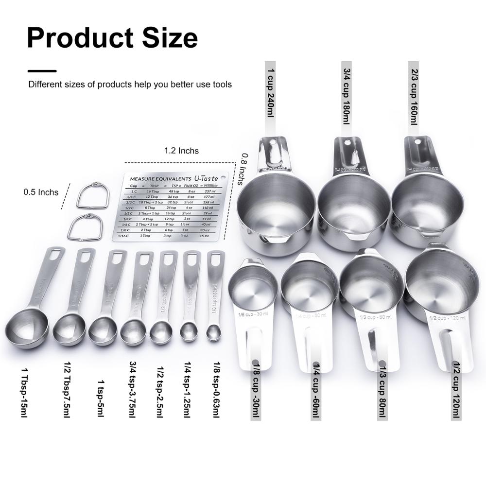 Magnet Measuring Spoons 15-Piece Set