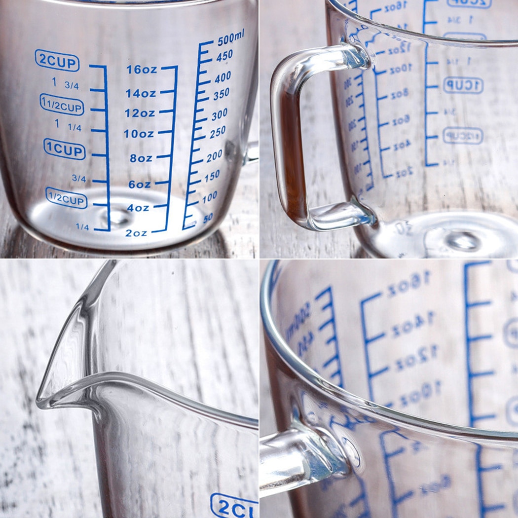 Glass Measuring Cup 500ml Cup 