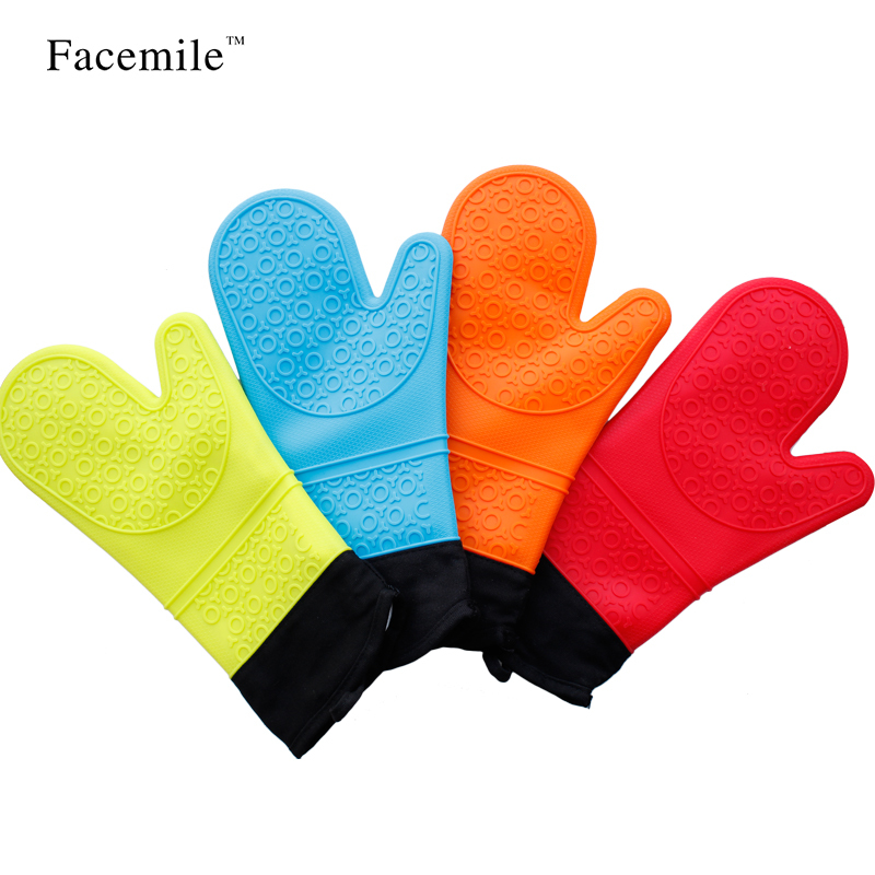 Silicone Oven Mitten Kitchen Wear