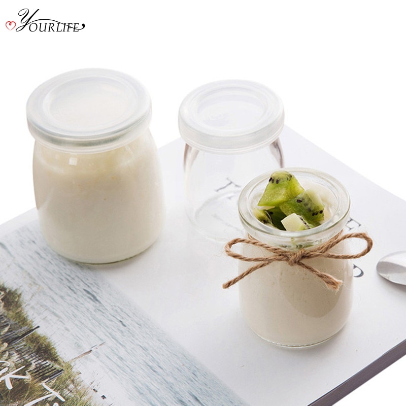 Yogurt Jar Reusable Pudding Cup