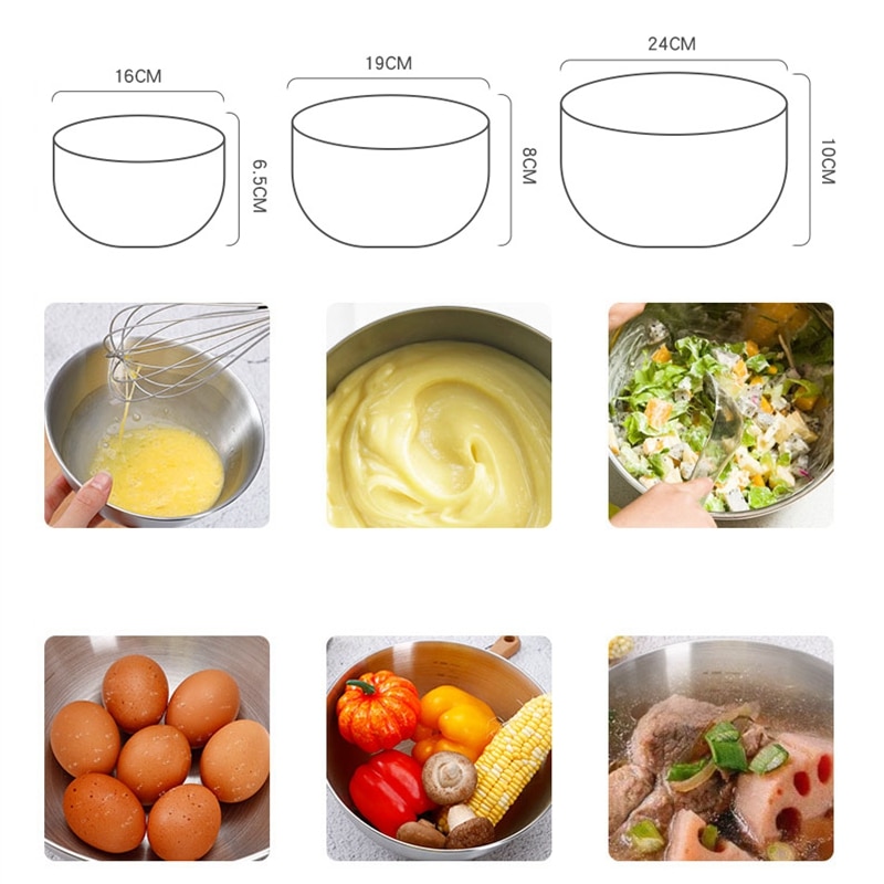 Measuring Bowl Stainless Steel Bowl