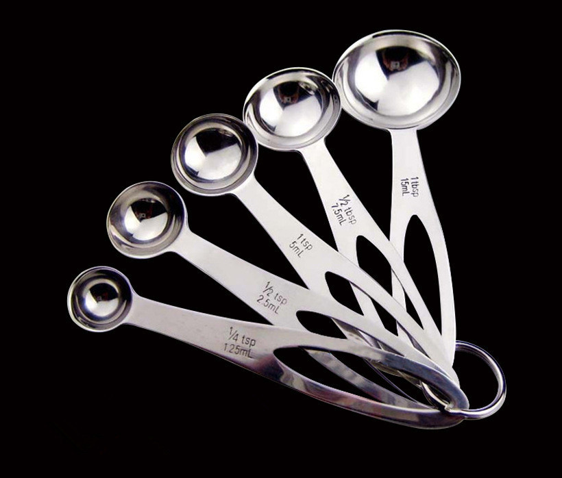Stainless Steel Measuring Spoons (5pcs)