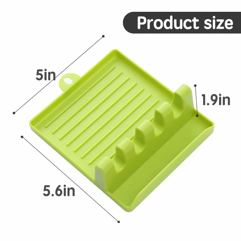 Spatula Holder Silicone Rest Pad